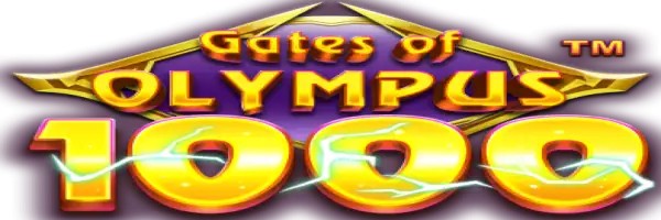 Gates of Olympus 1000 online game logo by Pragmatic Play on lilibetcasinos.com