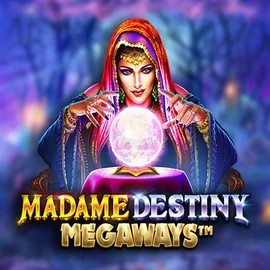 Madame Destiny Megaways by Pragmatic Play, showcased at lilibetcasinos.com – game logo