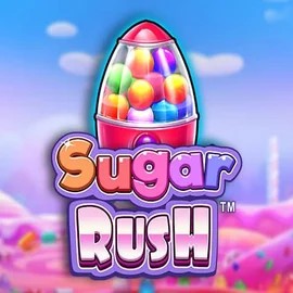 Sugar Rush logo by Pragmatic Play Lilibet Casino